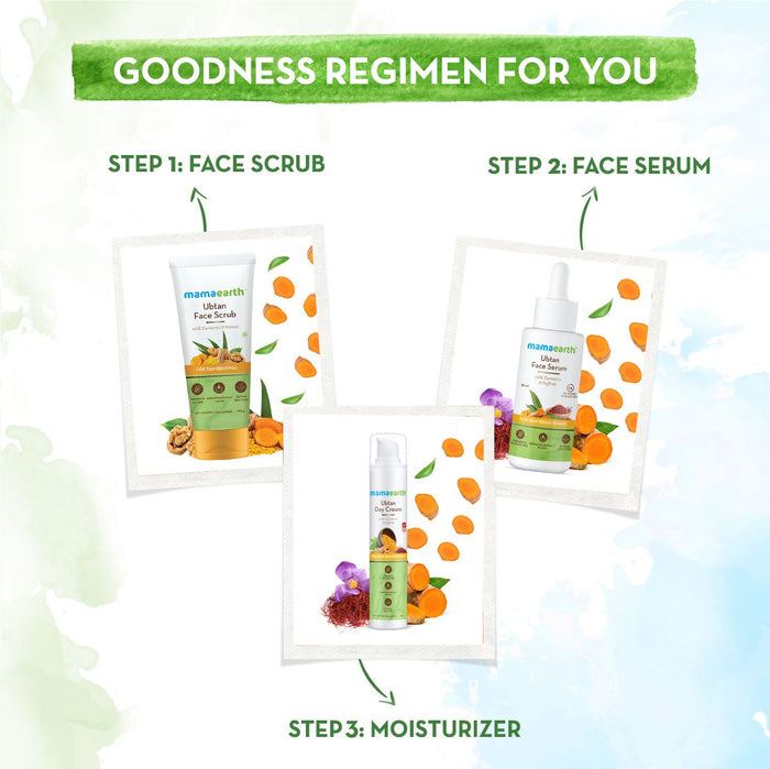 mamaearth Ubtan face scrub