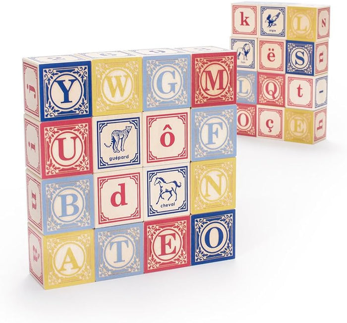 Uncle Goose: ABC French Blocks