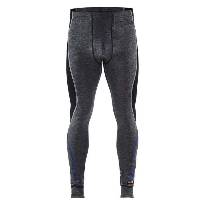 UNDERWEAR MERINO BOTTOMS - 9699-Grey Black | Blaklader 18491732