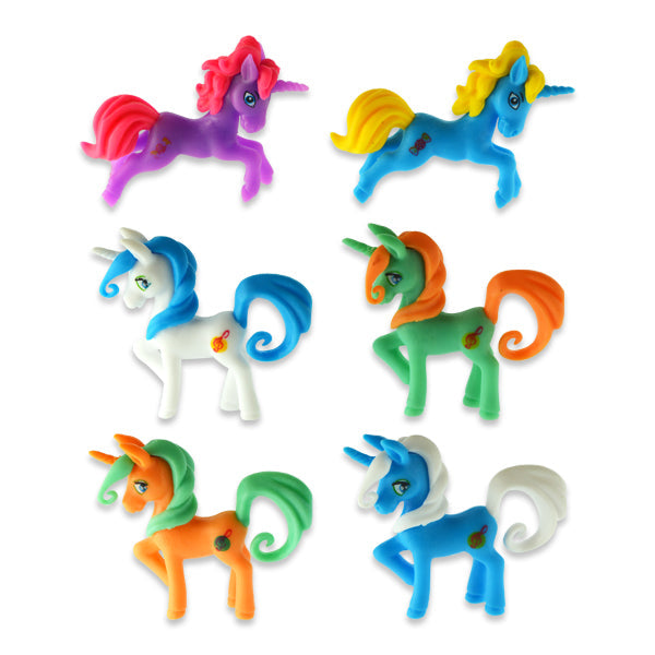 Unicorn & Pony Figurines with Stickers