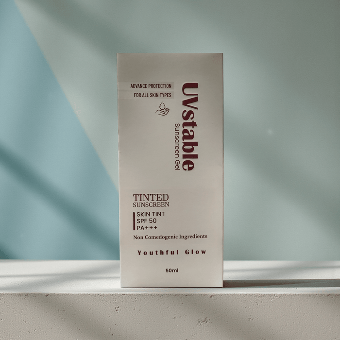 Uvstable Tinted Sunscreen Gel SPF 50 PA+++ - Cosmosentials