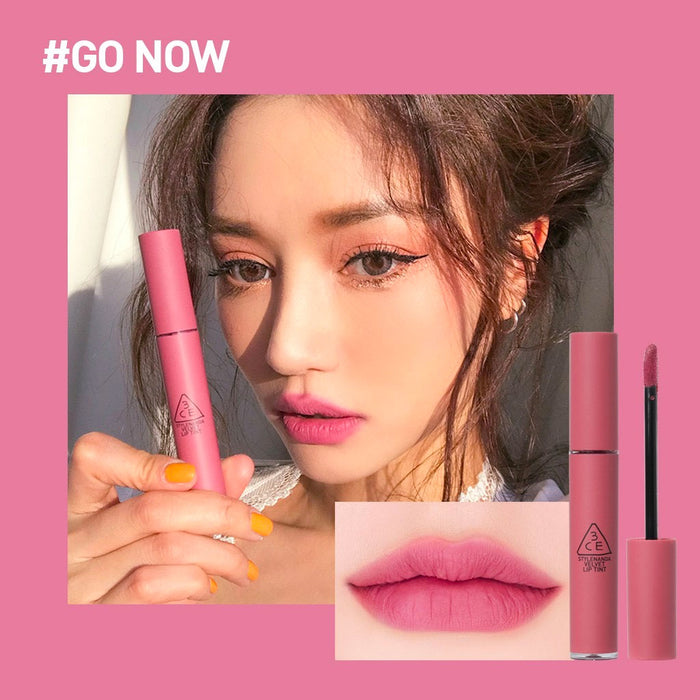 3CE Velvet Lip Tint #GO NOW Nudie Glow Australia