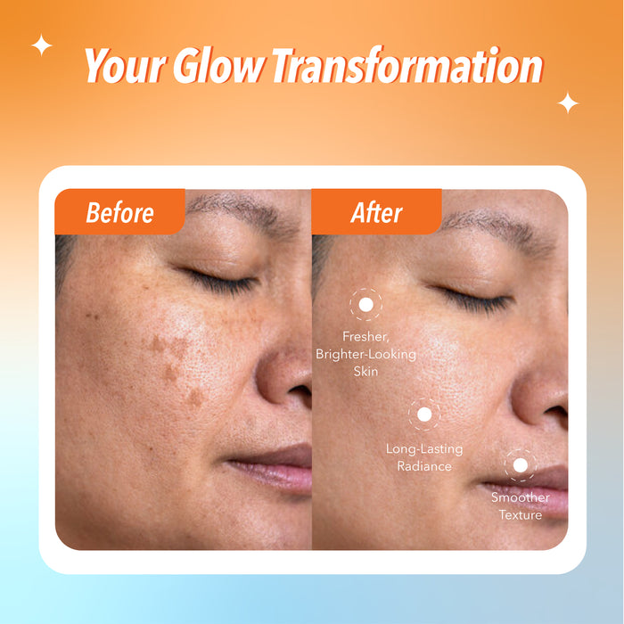 Vitamin C Skincare Combo Kit | Face Wash, Serum, Day Cream & Night Cream | For Bright & Glowing Skin with Pouch