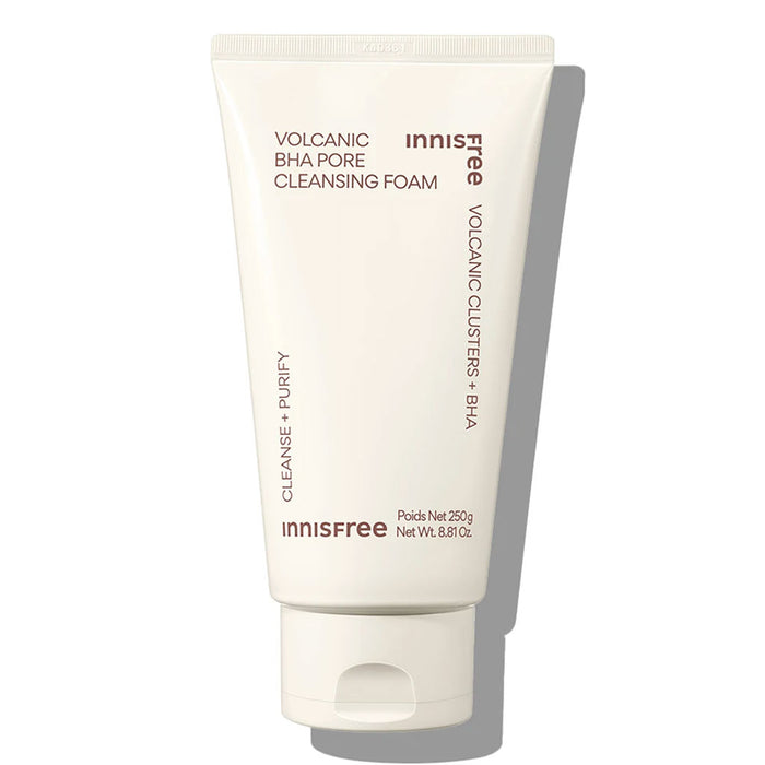 INNISFREE Volcanic BHA Pore Cleansing Foam 250g Nudie Glow Australia