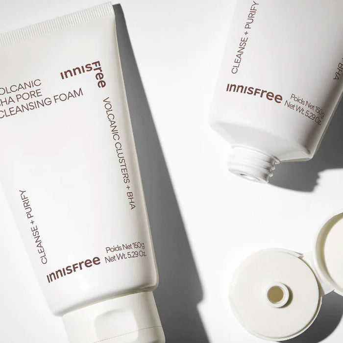 INNISFREE Volcanic BHA Pore Cleansing Foam Nudie Glow Australia