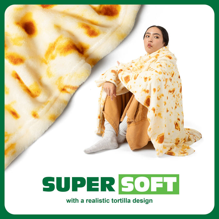 WDYM: Cozy Concepts Co. Burrito Comfort Blanket 65"