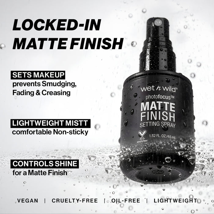 Wet n Wild Photo Focus Matte Setting Spray - Matte Appeal