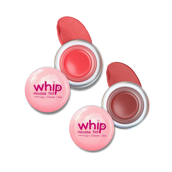Peachy Coral & Rusty Cranberry