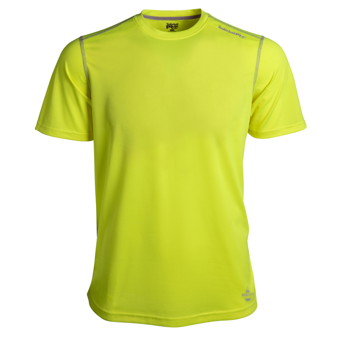 WICKING GOOD SPORT SHORT SLEEVE T-SHIRT - C77-Pro Yellow | Timberland PRO TB0A1P1Z