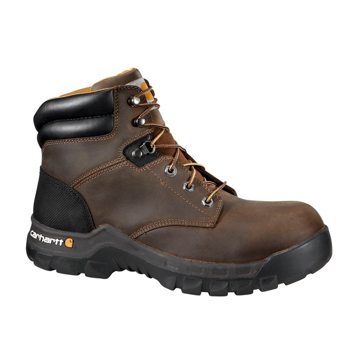 WOMEN'S RUGGED FLEX 6-INCH COMPOSITE TOE BOOT - BRN-Brown Oil Tanned | Carhartt CWF5355