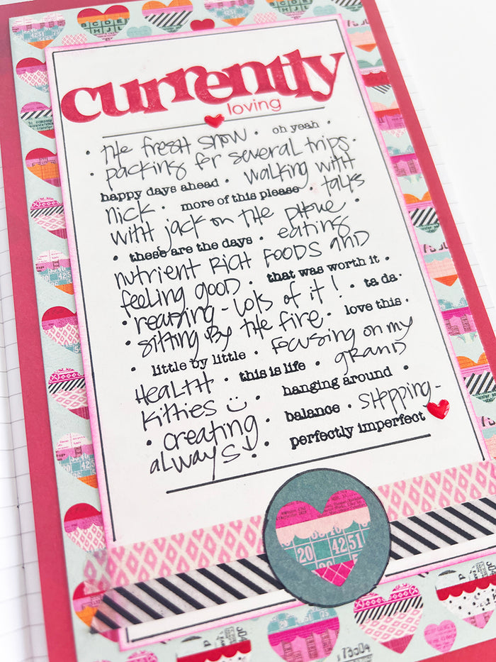 Wordstrips - Highlights 4x6 Stamp Set - RETIRED
