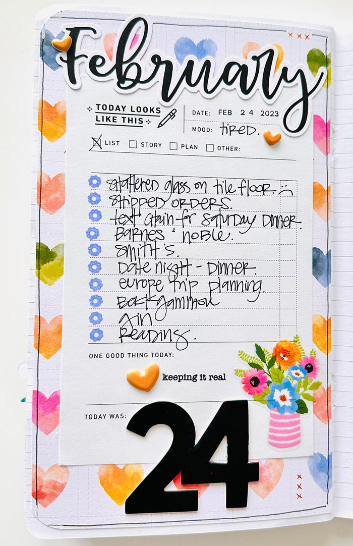Wordstrips - Highlights 4x6 Stamp Set - RETIRED