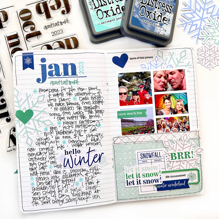 Wordstrips - Highlights 4x6 Stamp Set - RETIRED