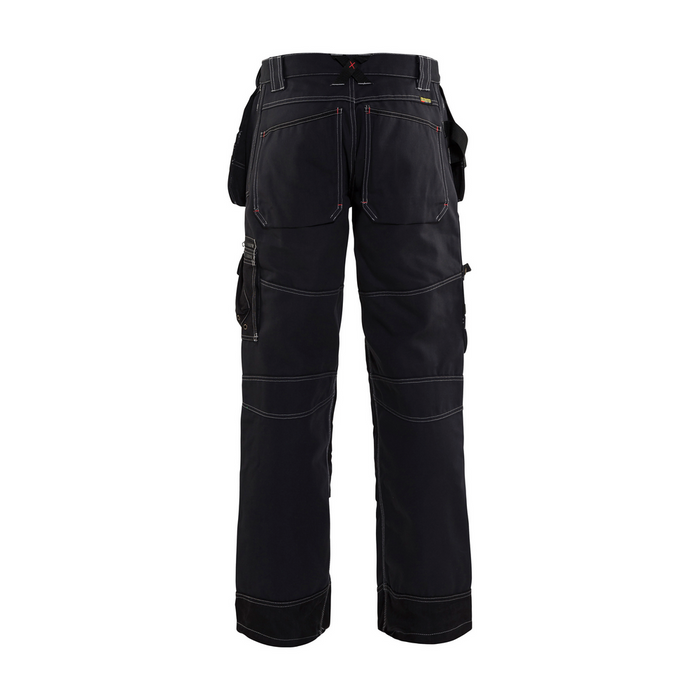 X1600 WORK PANTS - 9900-Black | Blaklader 16001380