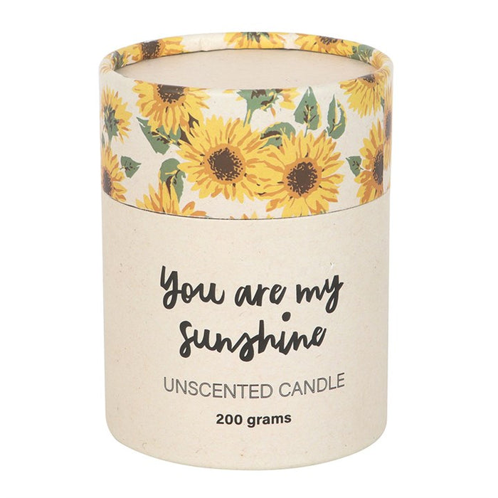 You Are My Sunshine Candle with 3D Sunflower 🇬🇧