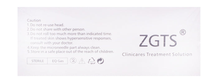 Zgts Sterile Gold Derma Roller with 0.75mm Needles - Makkah Pharmacy