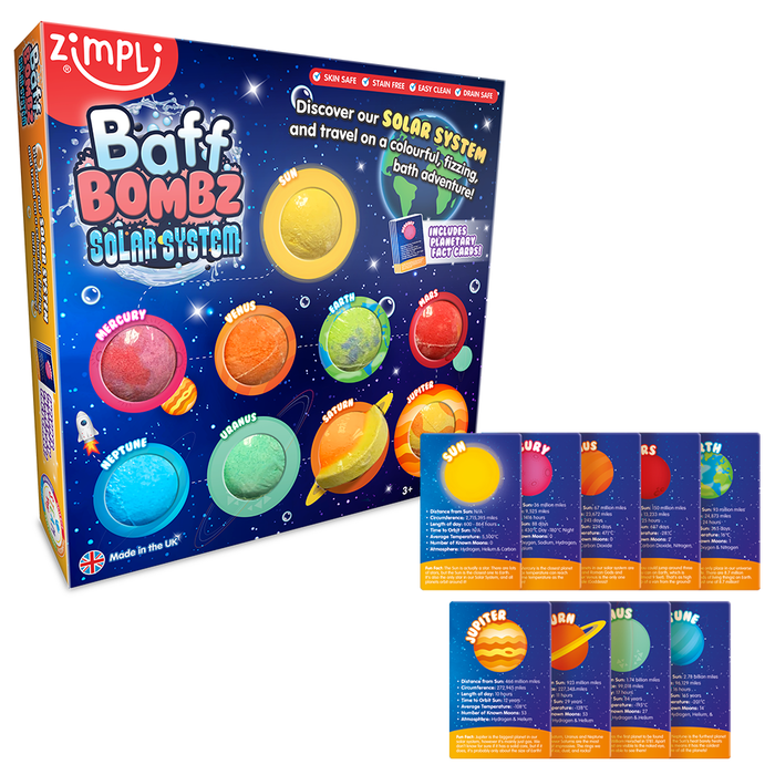 Zimpli Kids: Solar System Baff Bombz