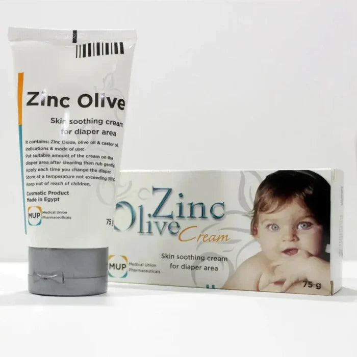 Zinc Olive Cream for Babies 75g Medical Union
