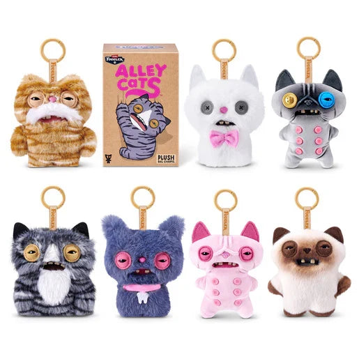 Zoofy: Fuggler 5" Plush Clip Alley Cat Blind Box