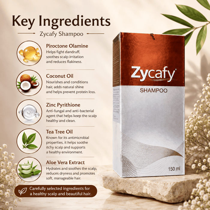 Zycafy Shampoo - Cosmosentials